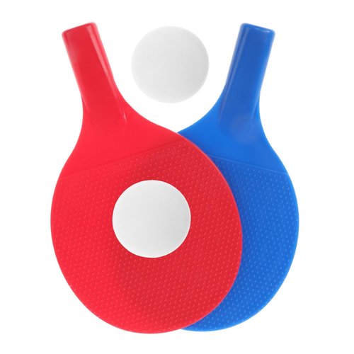 GANAZONO Boys and Girls Table Tennis Racket Set Comfortable Grip Paddle Plastic Training Balls Sturdy and Lightweight for Practice