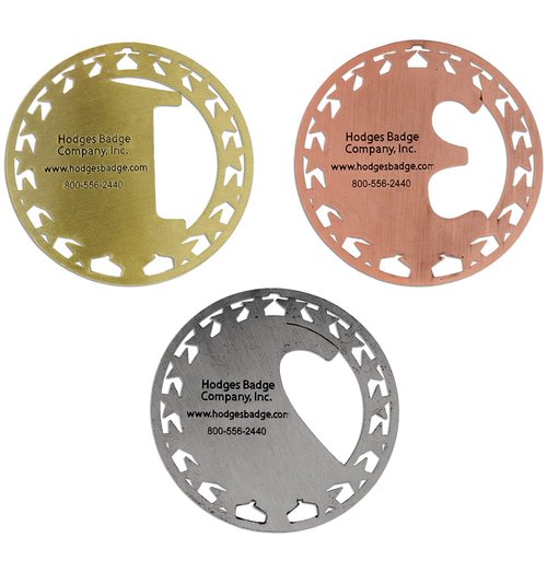 Hodges Badge Company - Large 3 Pack Award Medals - Gold, Silver & Bronze 1st, 2nd, 3rd Place Medals with Red, White & Blue Neck Ribbons – Metal Award Medals for Sports, Competitions & Events