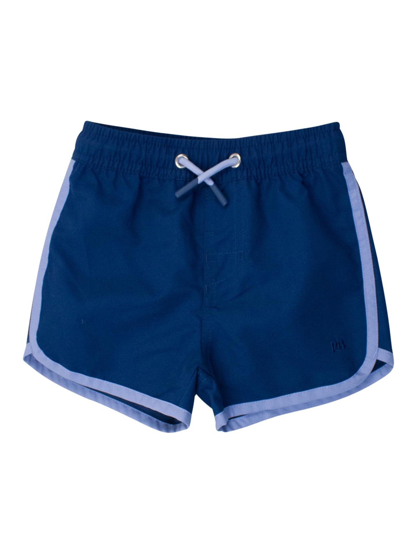 RUGGEDBUTTS Boys UPF50+ Sun Protection Dolphin Hem Swim Trunks