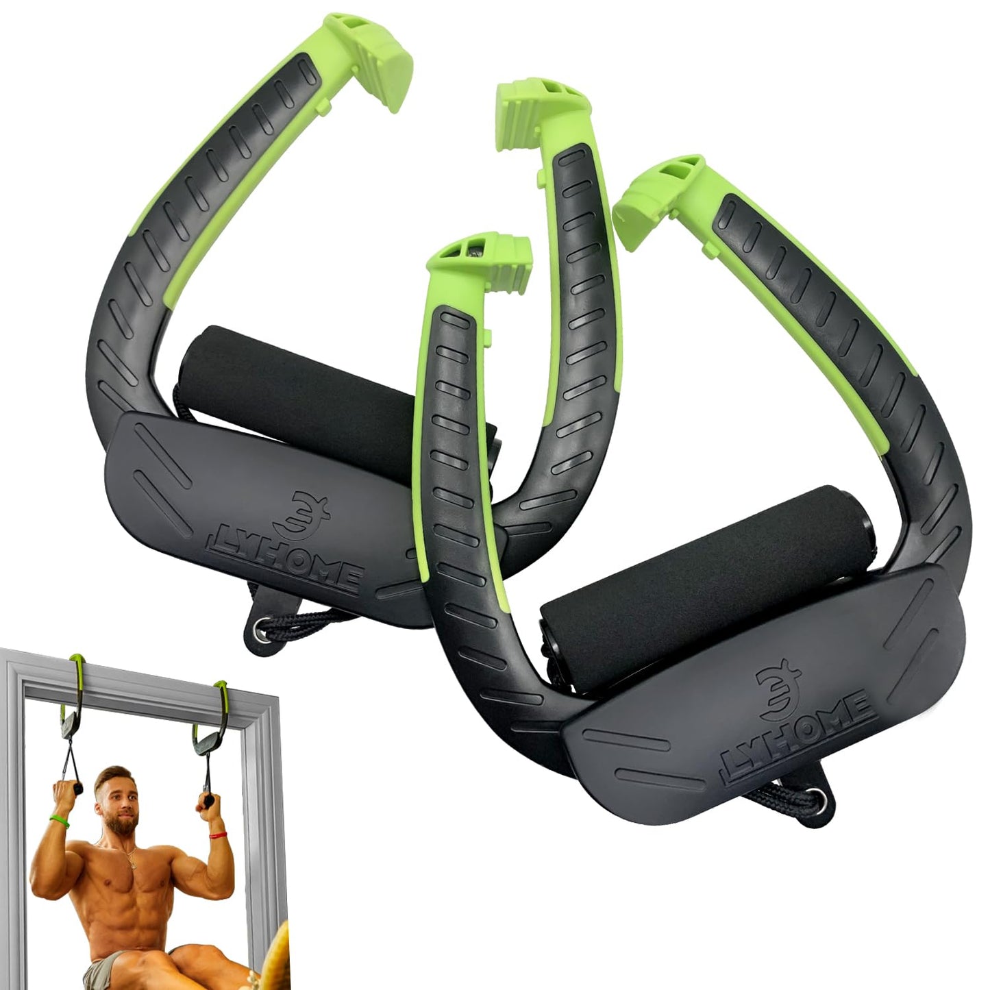 Portable Travel Doorway Pull Up Bar, No Screws, 250lb Home Gym