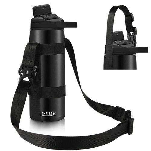 EasyAcc Water Bottle Holder Strap Sling, for Owala FreeSip 24 32 40 oz, Hydro Flask, Cirkul, Yeti, Stanley Flip, Universal Water Bottles, with Carabiner, for Walking Curise Travel (Bottle Excluded)