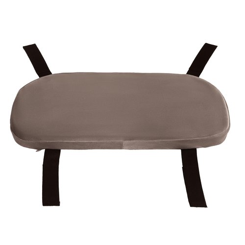 Bamboo Meditation Bench, Foldable & Ergonomic Meditation Stool, Portable Prayer Bench with Cushion, Comfortable Kneeling Chair for Kneeling or Sitting, Coffee