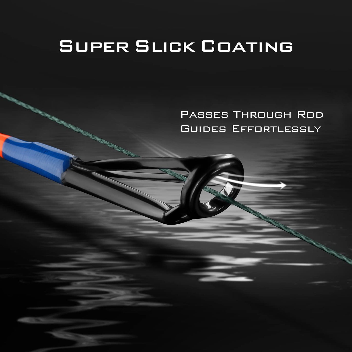 KastKing Superpower Braided Fishing Line,Moss Green,8 LB,327 Yds
