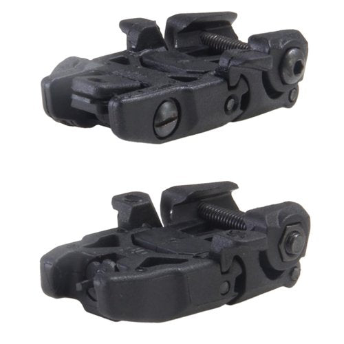 Flip-Up Backup Sights?“Nylon Front & Rear Sights for 20mm Rail?“Fits Picatinny/Weaver Rails - Lightweight & Tool-Adjustable