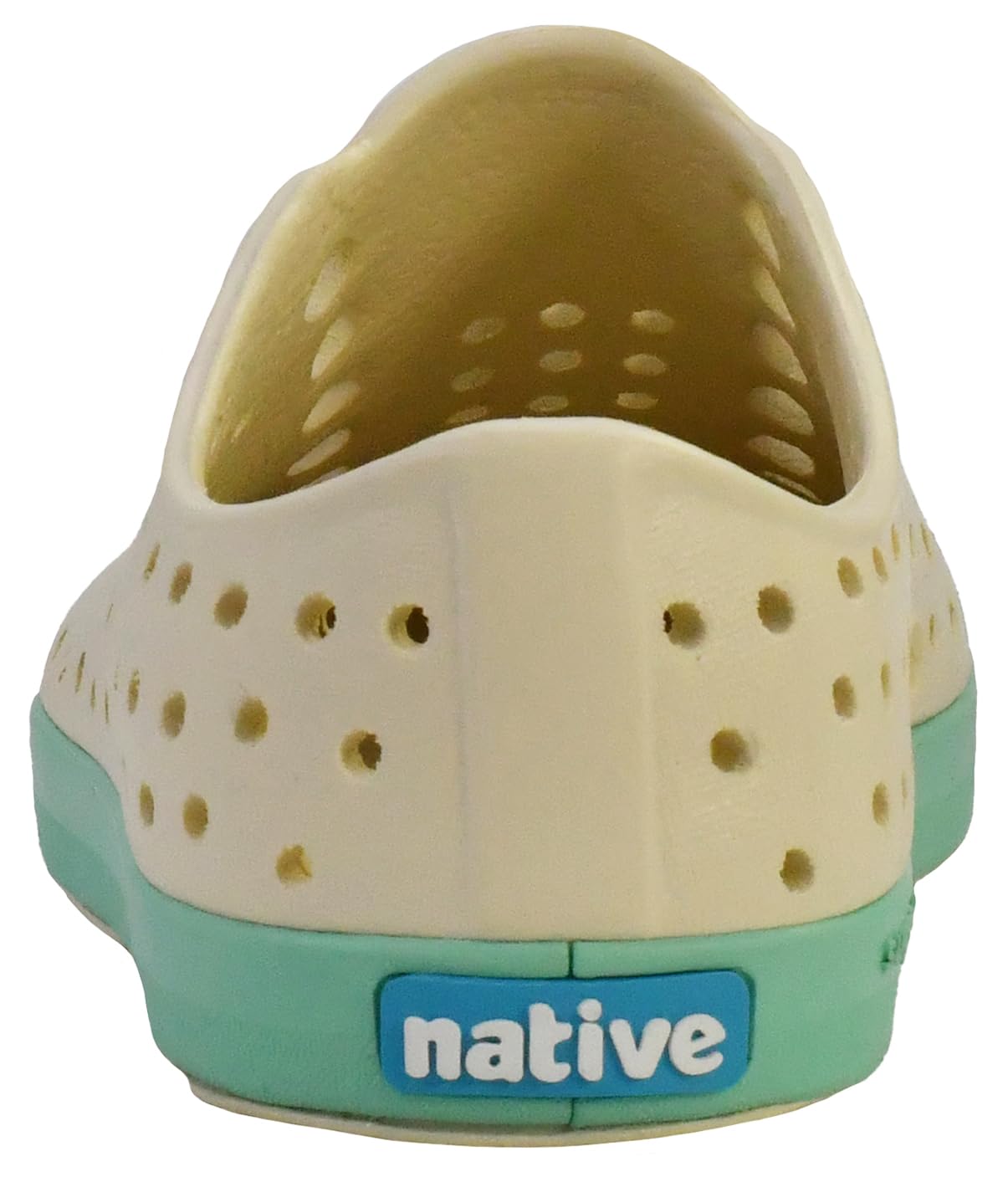 Native Shoes Unisex-Kids Jefferson Sneakers, Bone White/Fresco Green, 4 Toddler