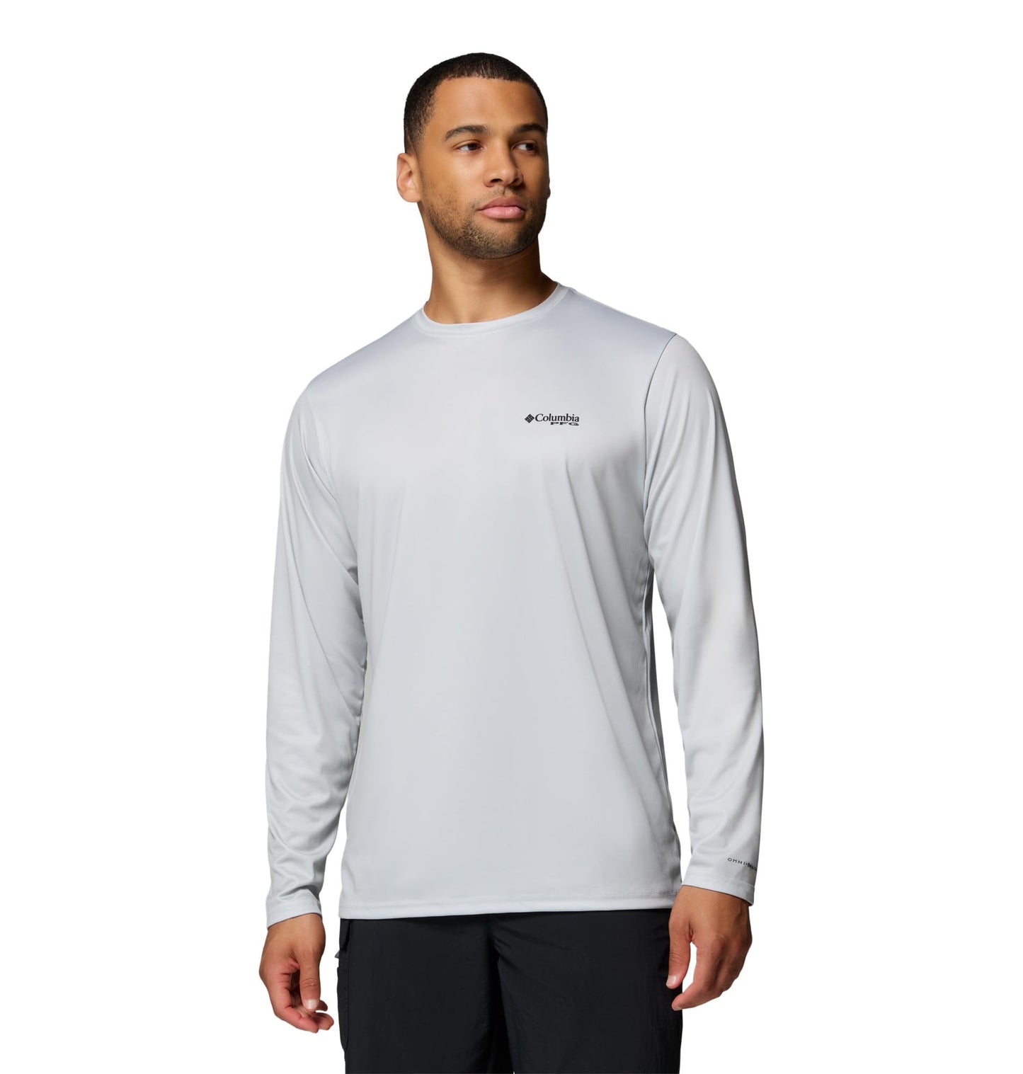 Columbia Men's Terminal Tackle PFG Shield Long Sleeve, Cool Grey, X-Large