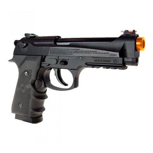 500 FPS WG AIRSOFT METAL M9 BERETTA BLOWBACK GAS CO2 HAND GUN PISTOL w/ 6mm BB