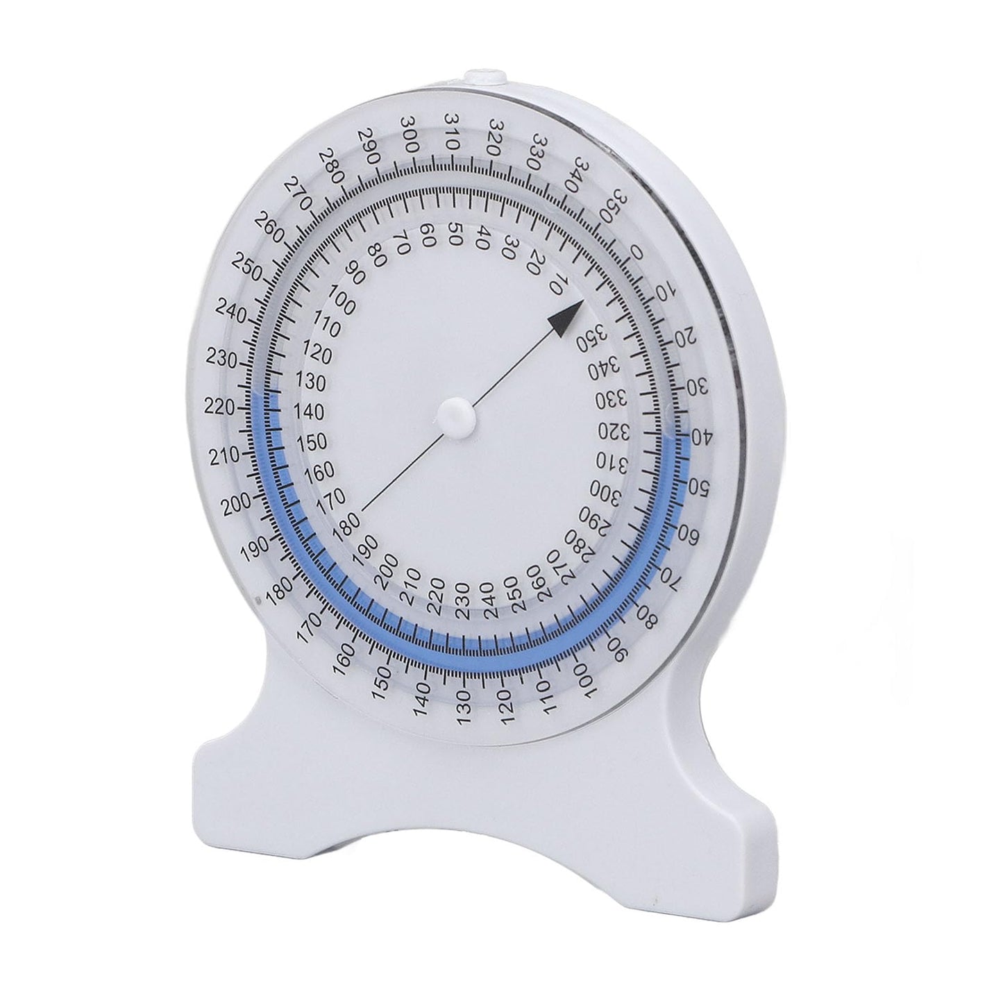 Inclinometer Gauge for Physical Therapy Non Leak Bubble Accurate Measurements for Students Professionals Inclinometer (Blue)