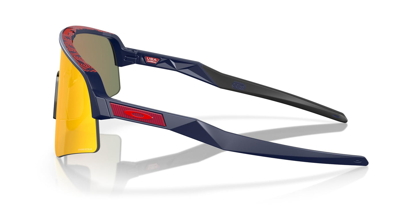 Oakley Man Sunglasses Matte Navy Frame, Prizm Ruby Lenses, 0MM