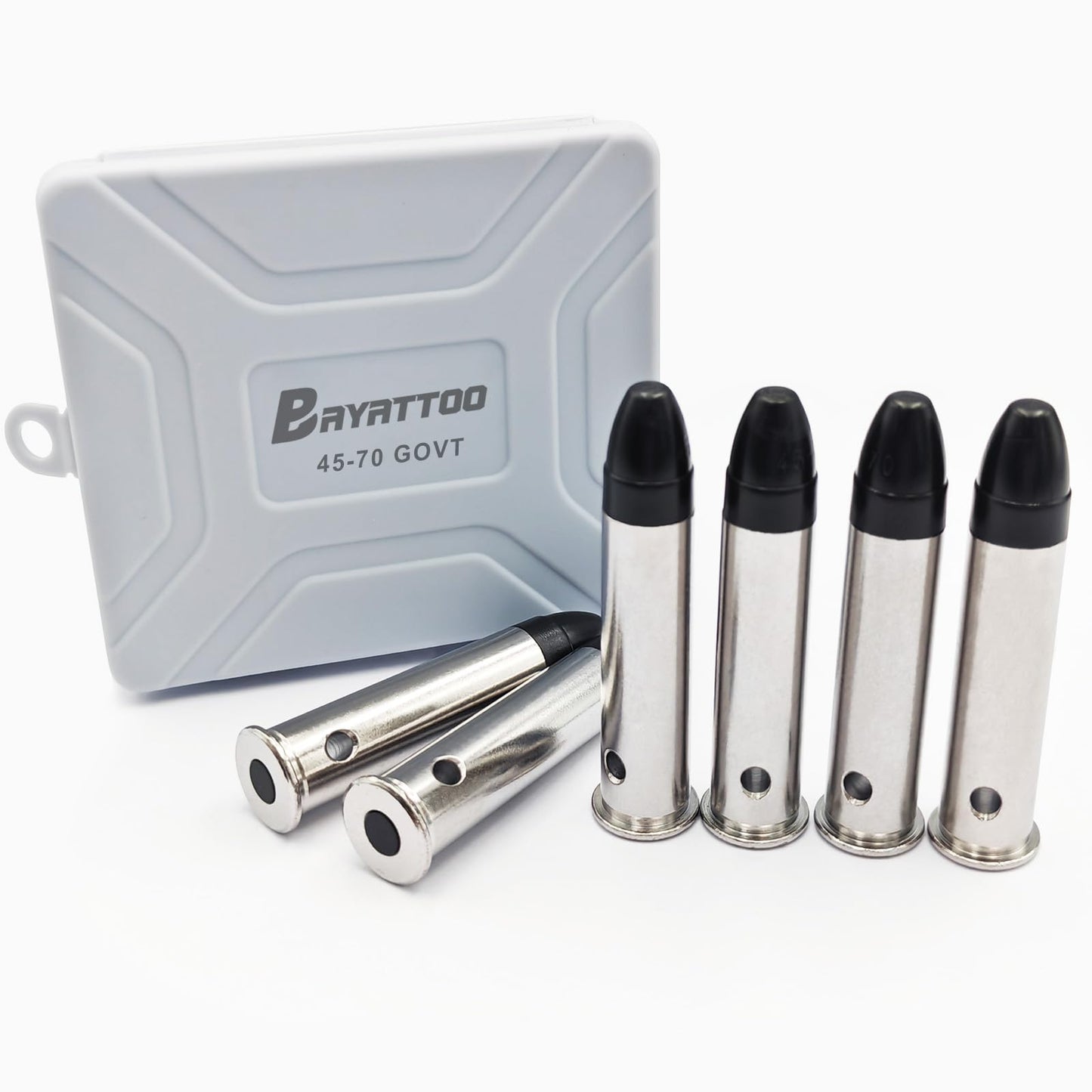 Bayattoo .45-70 Govt Safety Practice Rounds Action Trainer Dummy Round Dry Fire Training Snap Cap (6pk)