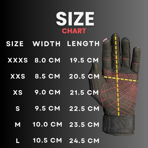 PIGOSKI Ultra Lightweight Water Ski Gloves UV Protection Kayaking Gloves Men Women Breathable Full Finger Neoprene with Anti-Slip Grip for Water Sports