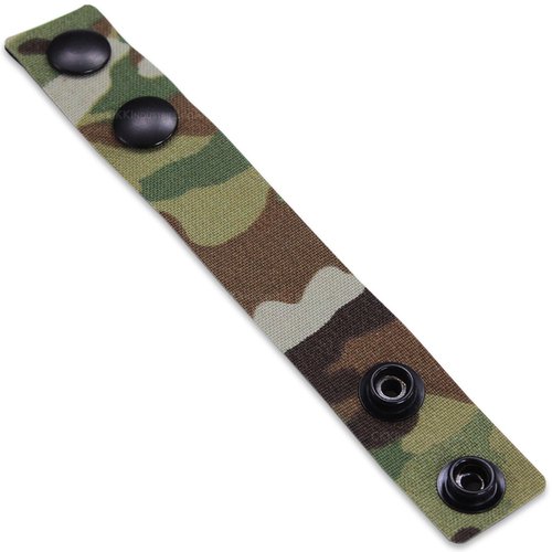 [4 Pack] Duty Belt Keepers - (Multicam) - (1000D/500D Cordura Nylon) - (Fits Belts Up to 2.00 Inches) - USA Made, Belt Keeper for Duty Belts, Water-Repellent, Prevents Movement & Ensures Stable Draw