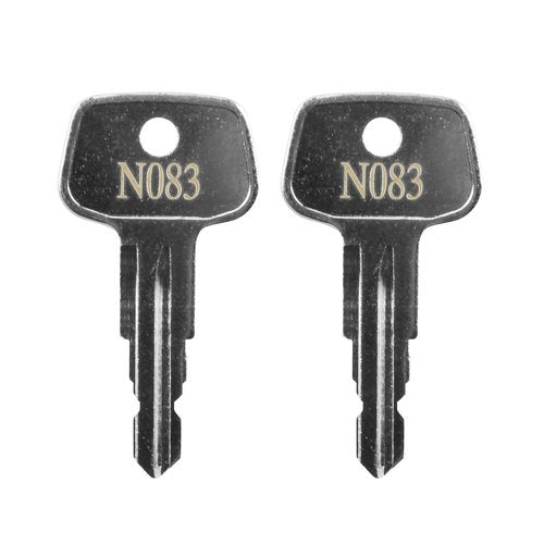 Hugexpen N083 Key Replacement for Thule Rack Core, Key Cylinder for Bike Rack Lock, Roof Cargo Lock, Roof Rack Locks, Cross Bars, Towers, Ski Rack Etc