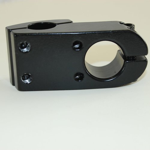 Libereco Aluminum Alloy BMX Stem: Fits 22.2mm Handlebar & 28.6mm Fork: Lightweight High-Strength Freestyle Stem Black