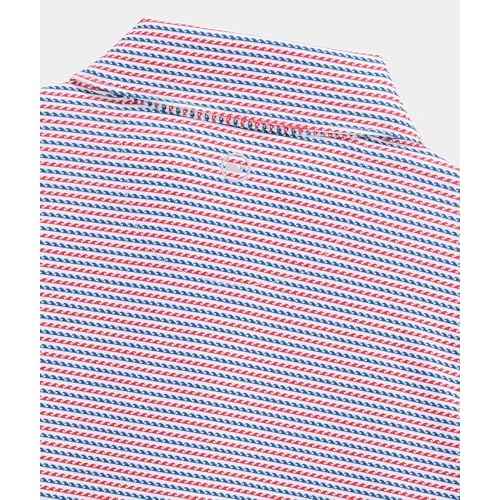 vineyard vines Boys Boys' Printed Sankaty Polo