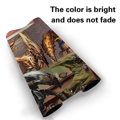 Board Game TCG Playmat Table Mats Games Size 60X35 cm Mousepad Compatible for MTG RPG CCG Trading Card Game Play mats (SLIVERS-Playing-Poker)