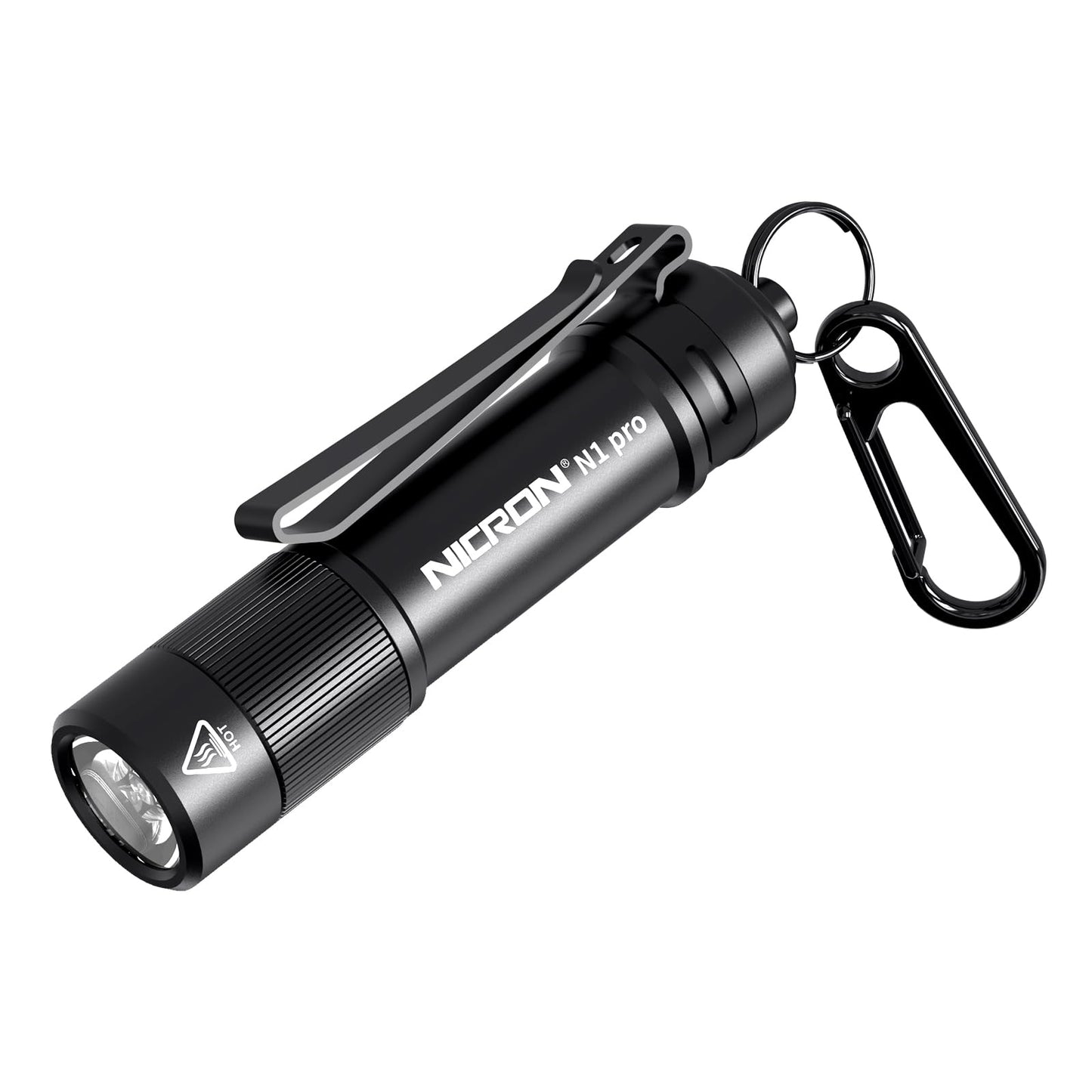 NICRON N1pro EDC Flashlight, 1000 Lumens Rechargeable Flashlights
