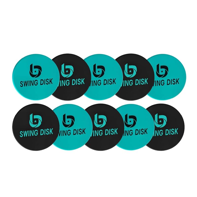 Bandit Sports Swing Disk Baseball Swing Trainer – Pack of 10 for Hitting Mechanics
