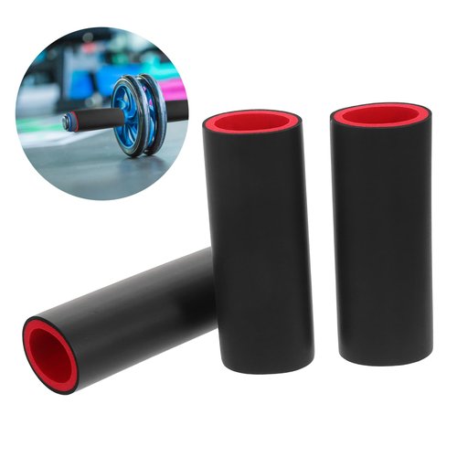 VICASKY 3 Pcs Soft Foam Barbell Sleeve Protector for Doorway Pull Up Bars Comfortable Grip Covers for Home Workouts Results Easy Installation