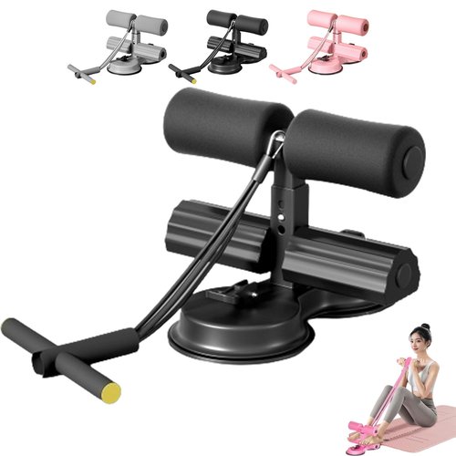 Ab Training Auxiliary Device-Multi-functional Adjustable Ab Trainer 3-Level Sit-Up Assistant with Dual Suction Cups, Ergonomic Low-Impact Core Strengthener for Home/Gym (#2)