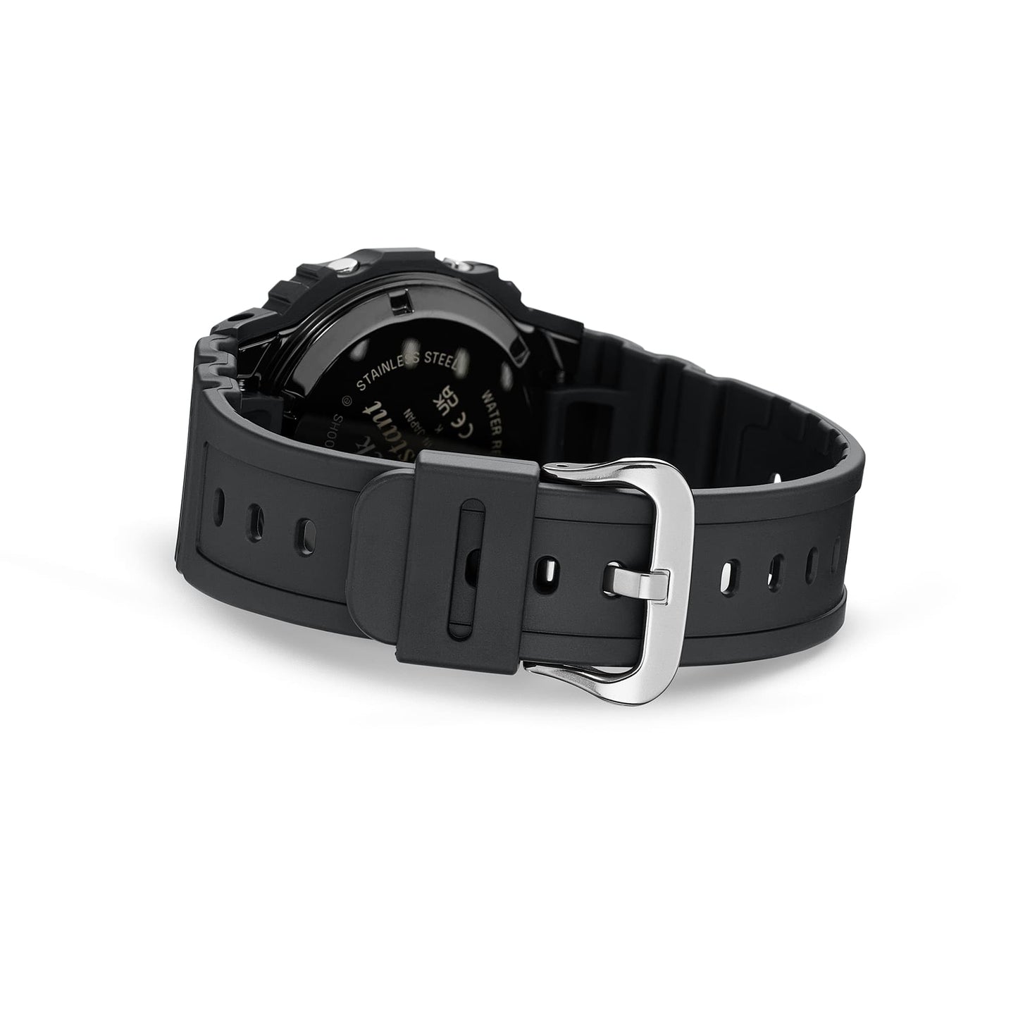Casio G-Shock 5000 Series Black Out Resin Digital Watch GW5000HS-1