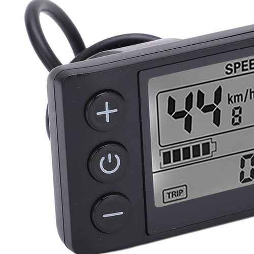 VGEBY Electric S866 LCD Display Meter 24V-48V Control Panel with Plug Brushless Motor Speed Controller Kit LCD Display