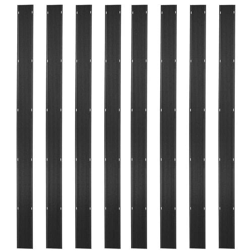 Black Ice Snowmobile Trailer Ski Guides 7'10" Carbide Glide Protector 8 Pack for More Than 62' Total SKI-G96-8 for Trailers or Truck Beds