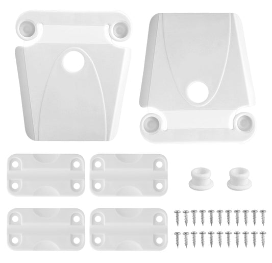 kelingsi Cooler Hinge and Latch Replacement Kit for Igloo,Repair and Replace Cooler Components,4 Hinges and 2 latches