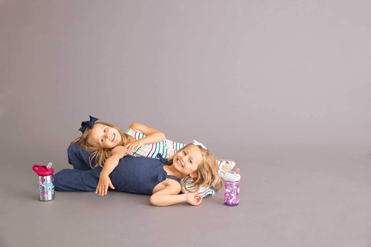 CamelBak Eddy+ Kids Water Bottle with Bite Valve Straw, Leakâ€‘Resistant Easyâ€‘Sip Design for Everyday Hydration, 14oz, Scuba Sharks