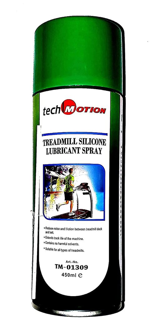 Techmotion 100% Silicone Treadmill Belt Lubricant. Easy to Use. Lift & Spray. Squeak fix, Garage Door Lubricant, Multi Purpose Rust Remover