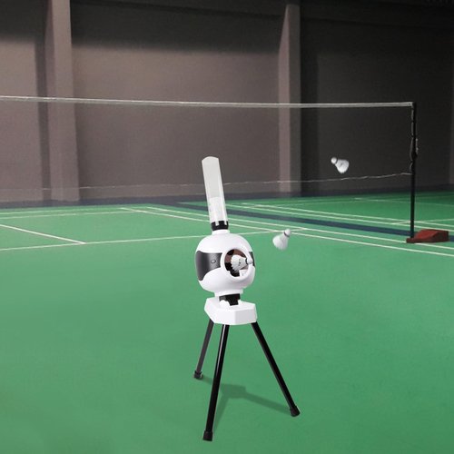Mlonausz Automatic Badminton Shuttlecock Machine Launcher Badmintonshooting Machine, New