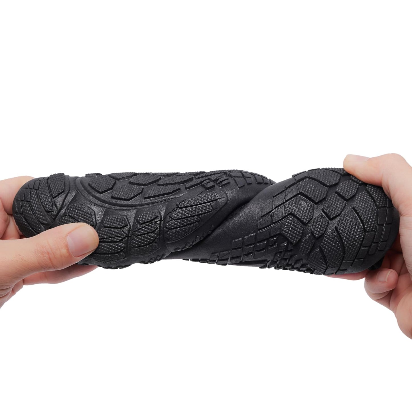 Rechtmien Water Shoes Mens Womens Barefoot Breathable Non-Slip Beach Swim Quick Dry Aqua Lightweight Black 13 Women/12 Men