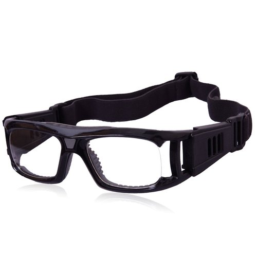 VOLOCOVER（TM Protective Sports Goggles Glasses for Basketball Football Volleyball Squash Hockey (Black)