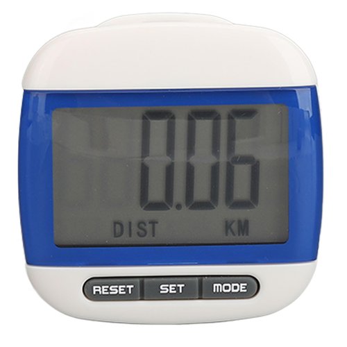 Sport Walking Pedometer with Clips Pedometer for Walking Accurate Step Counter, Walking Distance Miles or Km, Calorie Counter for Seniors Adults Exercise
