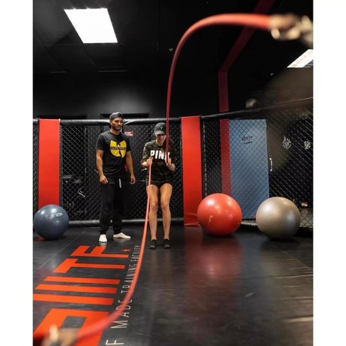 Inertia Wave Strong Dynamic Rubber Battle Ropes Alternative for Home and Gym | Maximize Calorie Burn | Revolutionary Fitness Equipment for Abs and Full Body Workout