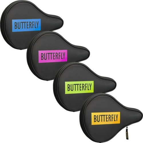 Butterfly BD Full Case II | Case with Mesh Net for Accessory and Zipper Closure | Holds One Table Tennis Paddle | Colors Available: Gold, Lime Green, Rose, Sky Blue
