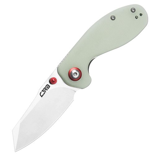CJRB Maileah Pocket Knife with 2.39’’ AR-RPM9 Powder Steel Blade Folding Knife with G10 Handle Tactical Knife EDC Knife Pocket Knife for Men Ideal for Outdoor Survival Camping Hunting, 1918 Natural Green