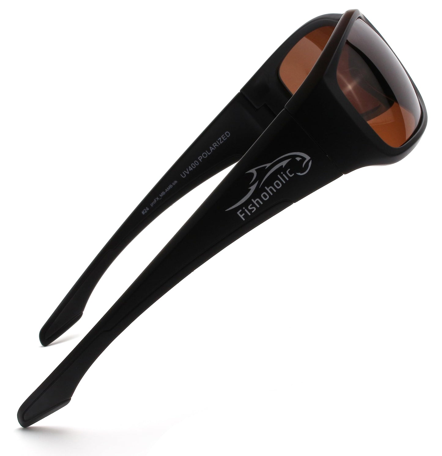 Fishoholic Polarized Bi-Focal Fishing Sunglasses - with 1.5x, 2.0x or 2.5x