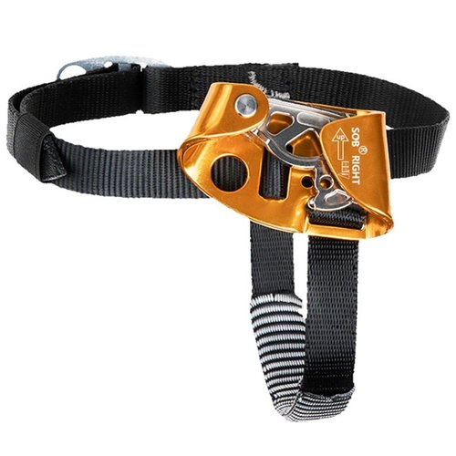 Vobumix Climbing Foot Ascender Right Left Foot Climbing Quick-Step Foot Ascender Riser Mountaineering Outdoor Safety Protective Equipment