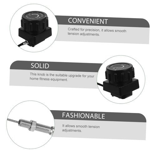 VINTORKY Resistance Control Knob for Fitness Bikes Spinning Bike Regulator for Smooth Resistance Change Compatible with Various Exercise Bike Models Durable Replacement