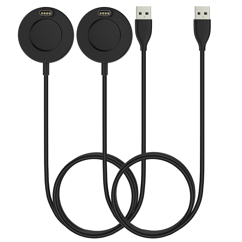 MoKo 2 Pack USB Charging Dock for Garmin Watches – Compatible with Multiple Models (Variation: 2 Pack+USB-A)