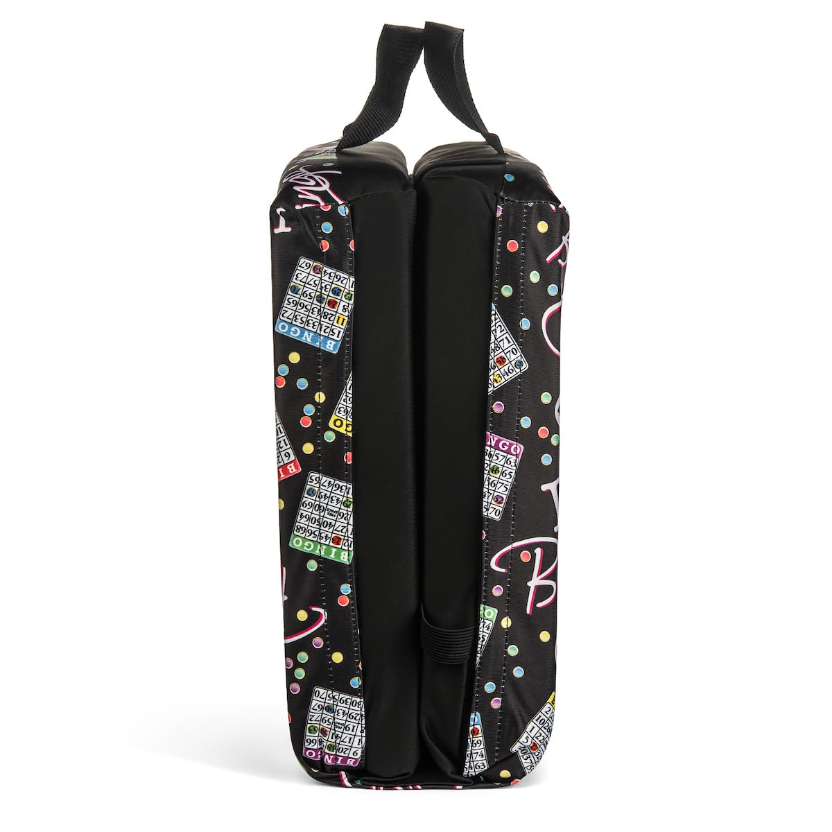 I Love Bingo Black Pattern Double Cushion for Relief During Bingo