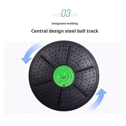 Balance Board with Marble Maze, 10°-30° Tilt Non Slip Round Fitness Wobble Boards for Core Strength & Posture Training for Gym Yoga Home Office Use, Strength Balance Trainer