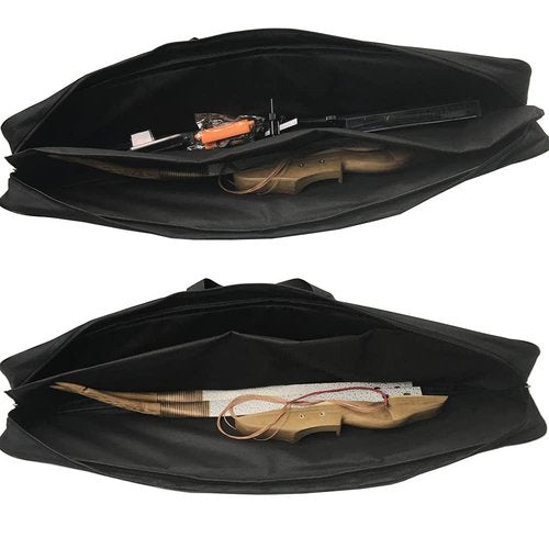 ZSHJGJR Recurve Bow Bag Takedown Recurve Bow Case Lightweight Double Layer Archery Bag to Storage Bow and Arrow Portable Outdoor Archery Bow Case Soft for Takedown Recurve Bow