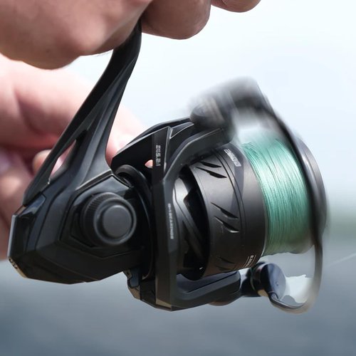 HANDING M1 Spinning Reel, Freshwater Fishing Reels Spinning, 9+1 Ball Bearings, 26.5LBs Max Drag, 5.2:1 Gear Ratio, Graphite Frame, CNC Aluminum Spool, 500 to 5000 Series, Handle Interchangeable