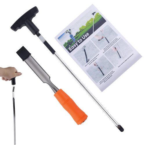 Golf Grip Removal Tool & Golf Grips Tape Remover, V-Groove Grip Remover Saver Durable Repair Tool for Easy Club Regripping Essential Accessories