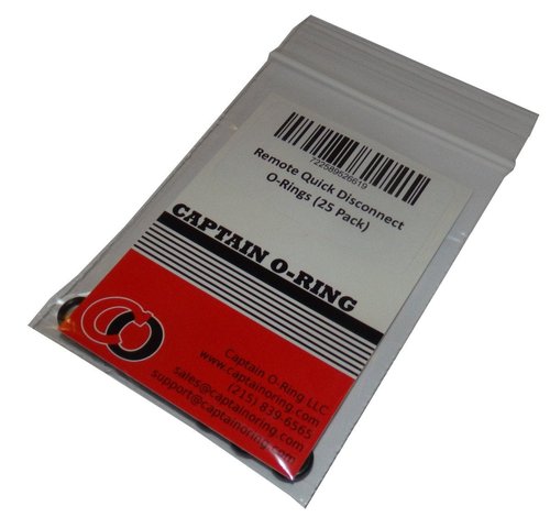 Captain O-Ring - Paintball Remote Quick Disconnect & Fill Station Orings (25 Pack)