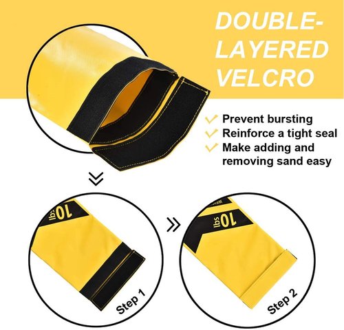 GOFLAME Workout Sandbag for Fitness 10 to 60 Lbs Heavy Duty Filler Bag,Exercise Sandbags,Military Sandbags,Training Weight Bags