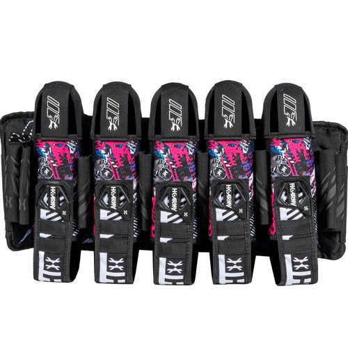 HK Army 5+4 Eject Paintball Harness Pod Pack - Grunge ROC