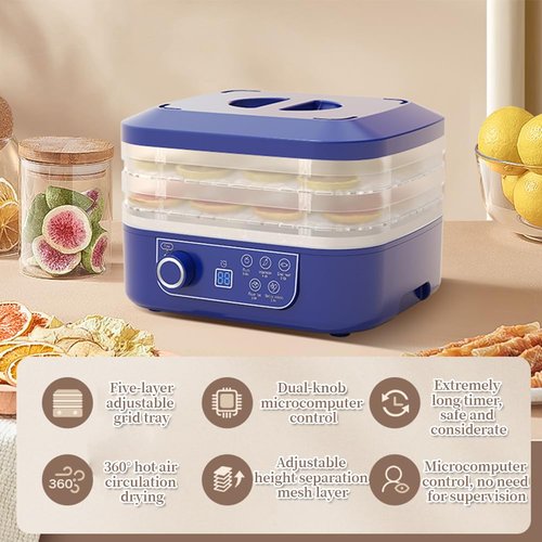 Food Freeze Dryer Machine for Home - Smart Digital Control & Quiet, Food Freeze Dryer for Fruits, Meat, Herbs & Pet Food, dryer for candy Not Dehydrator (Single twist-white)